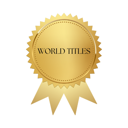 World Titles Ribbon