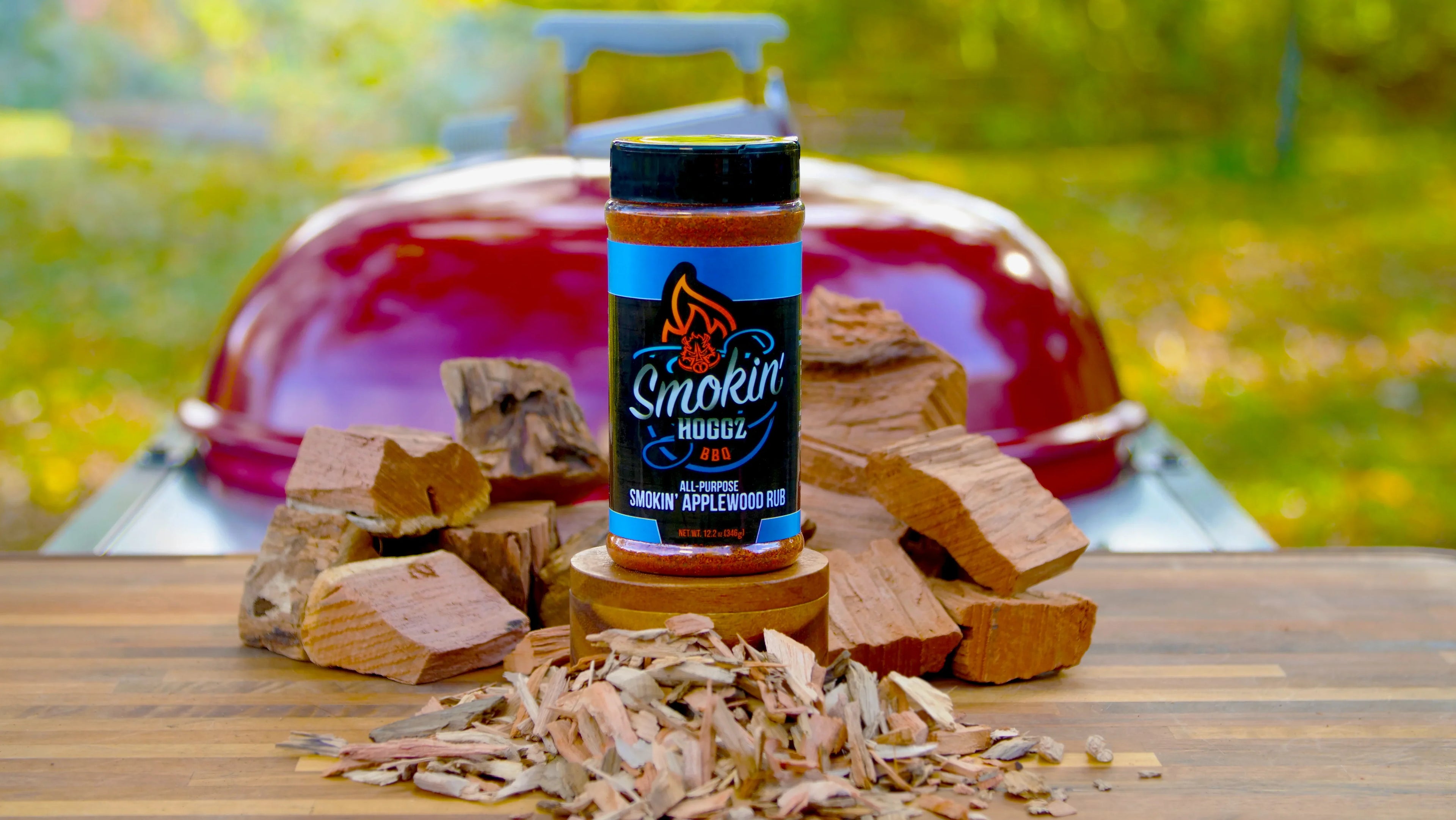 Smokin Hoggz All-Purpose Smokin Applewood Rub 12 oz. image 1